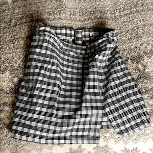 Plaid Miniskirt